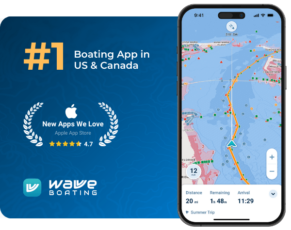 Wavve Boating navigation app